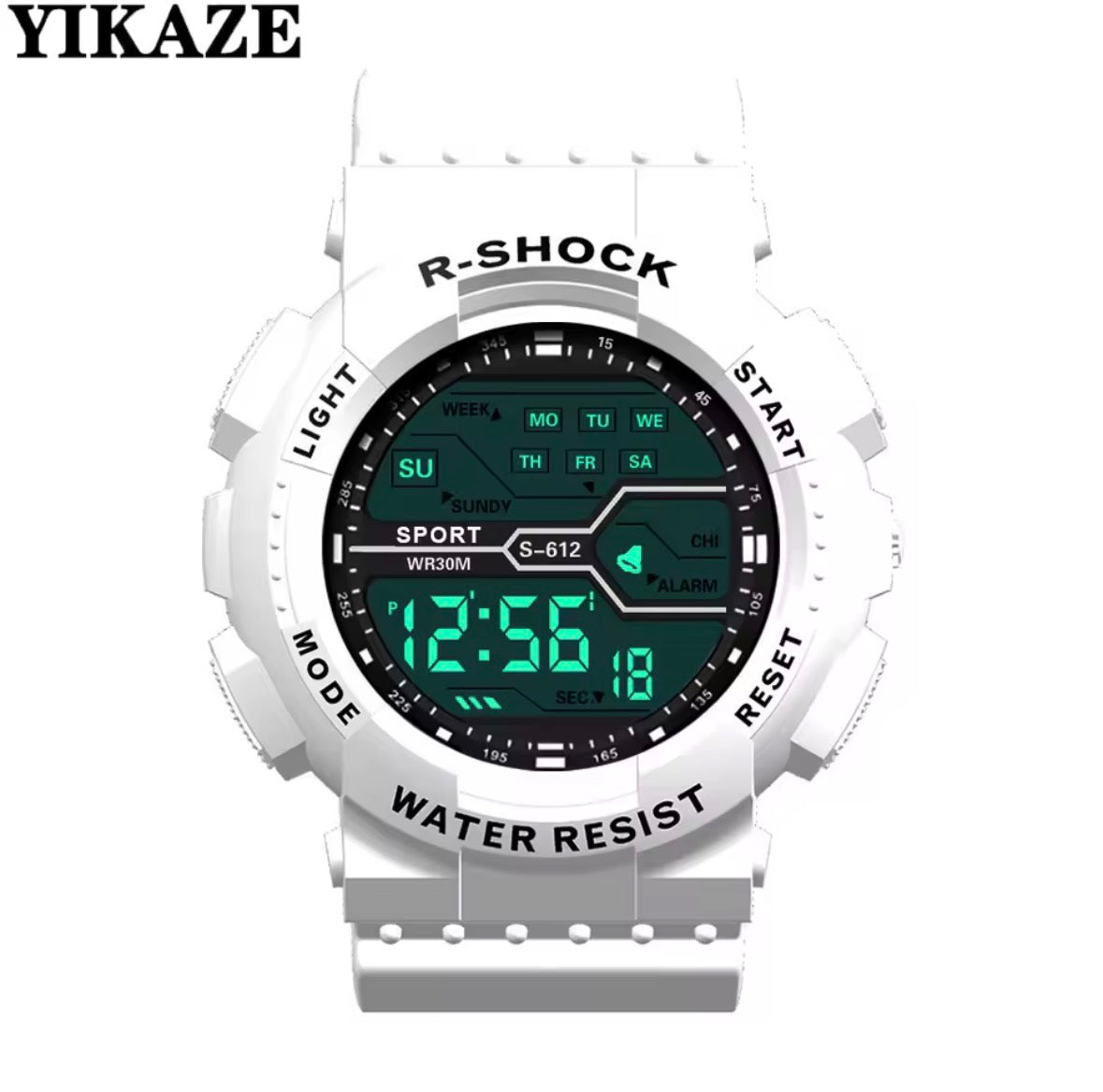 Outdoor Sport Men Watch Multifunction Large Screen LED Electronic Waterproof Luminous Military Digital Wristwatches Reloj Hombre